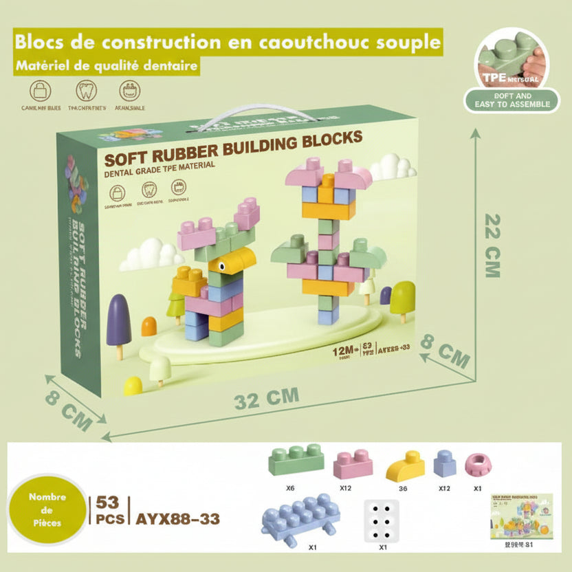 jeux de construction 53 pièces