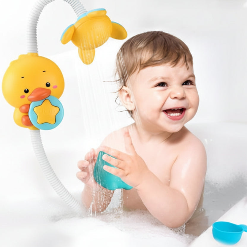 jouet de bain bébé canard douchette enfant
