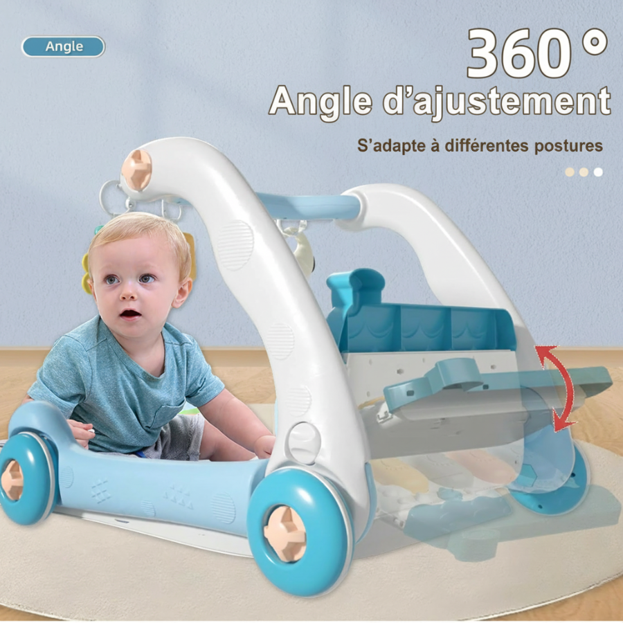 Tapis d'éveil bébé - Eléphant Sensoriel