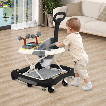 Trotteur bebe noir garçonnet marche