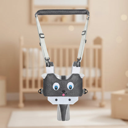 harnais marche bébé chiot anthracite