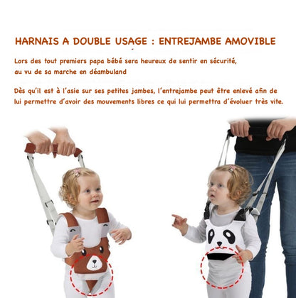 Trotteur Bébé - Harnais Ourson™