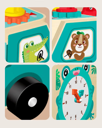 jeux montessori camion ferme détails