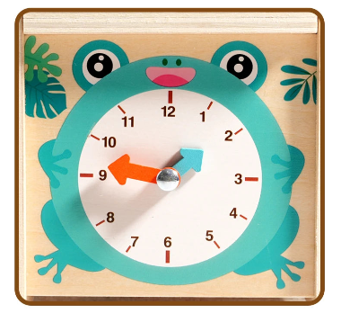 jeux montessori camion ferme horloge