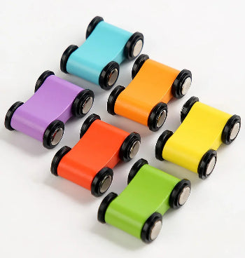 jeux montessori circuit voitures couleurs