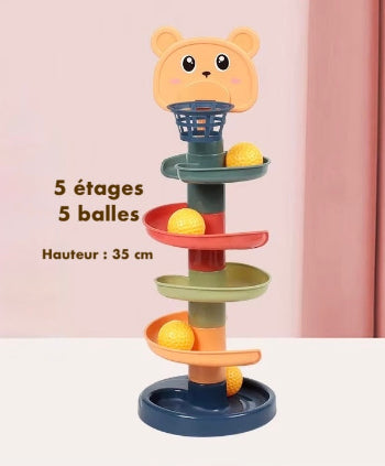 jouet bébé tour spirale taille 3