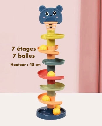 jouet bébé tour spirale taille 4