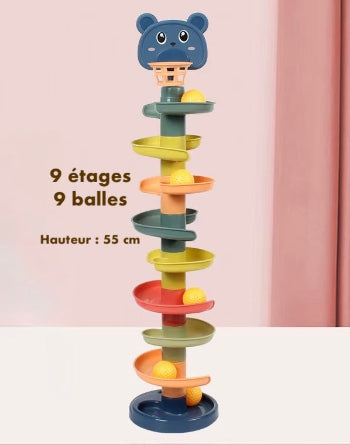 jouet bébé tour spirale taille-5