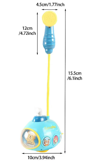 jouet de baignoire bébé mesures