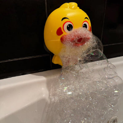 jouet de baignoire bébé canard cracheur
