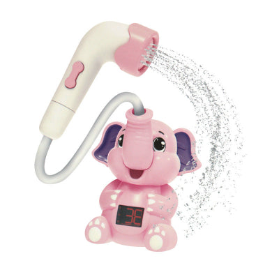 jouet de baignoire bébé éléphant douche couleur rose