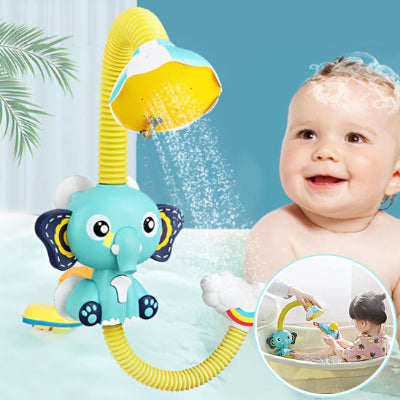 jouet de baignoirebebe enchante avec douche elephant