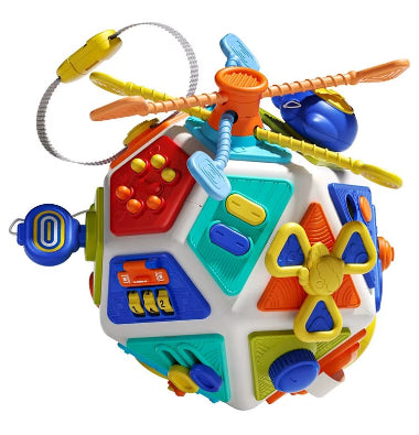 jouet montessori cube fond blanc