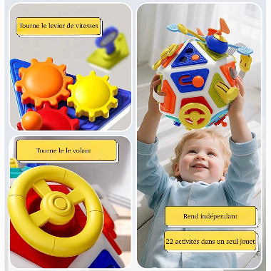 jouet montessori cube toutes activités