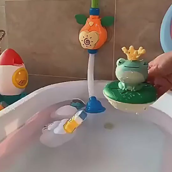 jouet-de-bain-grenouille-video
