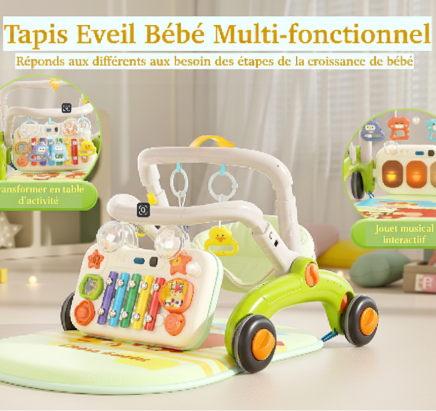 tapis d éveil bébé happy time explications