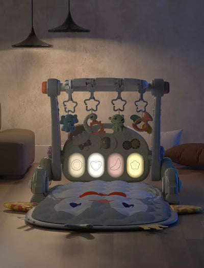 tapis éveil bébé allumé nuit