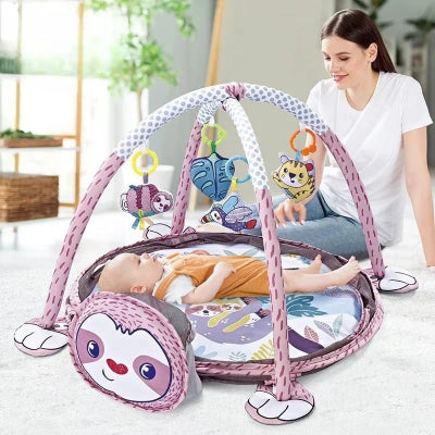 tapis éveil bébé avec maman