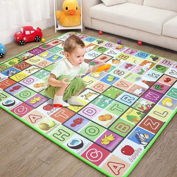 tapis éveil bàbà colorà double face garçonnet