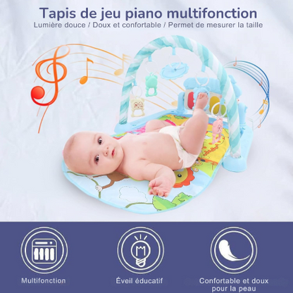 tapis éveil bébé couché avecfonctions