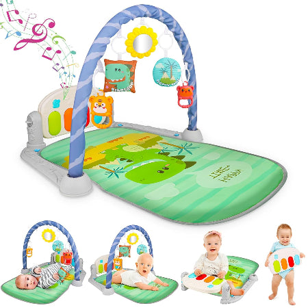 tapis éveil bébé couleur verte démonstrations