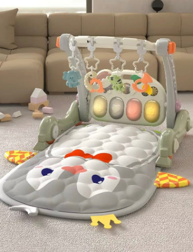 tapis éveil bébé pingouin