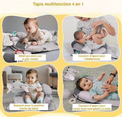 tapis éveil bébé quatre possibilités