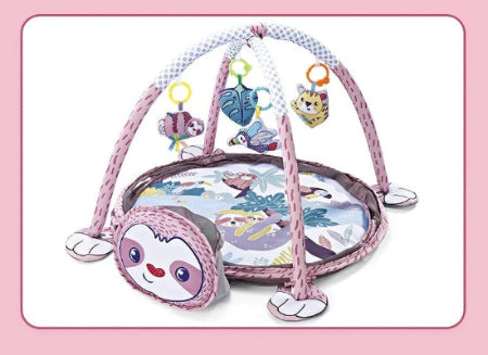 tapis éveil bébé rond sans protectio avec harche