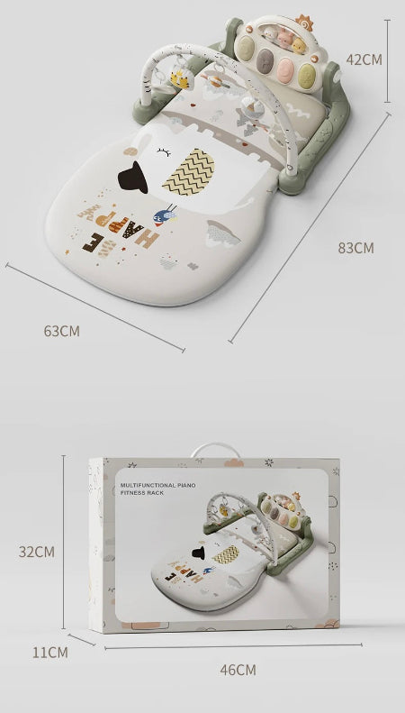 tapis éveil couleur beige dimensions packaging