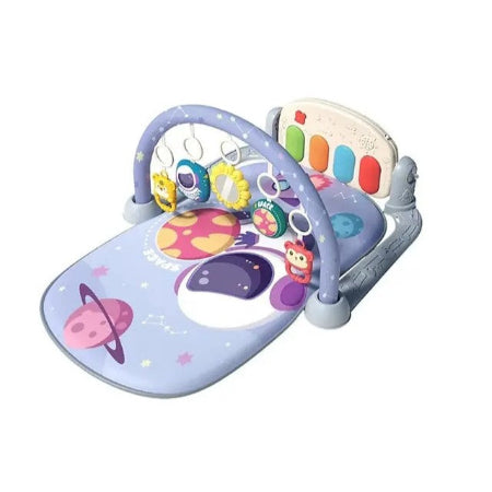 tapis éveil lilas univers planète