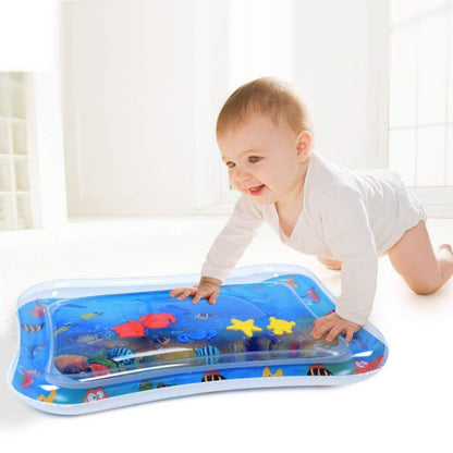 tapis éveil poissons mer bébé heureux bis
