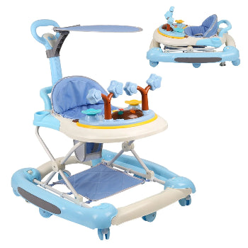 trotteur bébé bleu